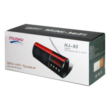 MP3-плеер с колонкой MuSky HJ-93